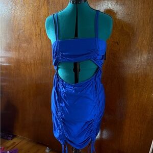 Blue bodycon Dress